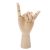 Niiyen Paquete de Maniquí Artístico, Modelo de Mano, Manos Derecha Madera Flexible, Dedos articulados para Dibujar Regalos de Escritorio en casa, Oficina, 9.4 Pulgadas